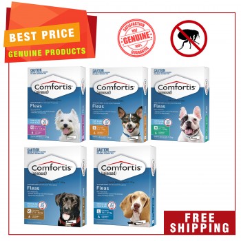 Treat dog from fleas with Comfortis 
