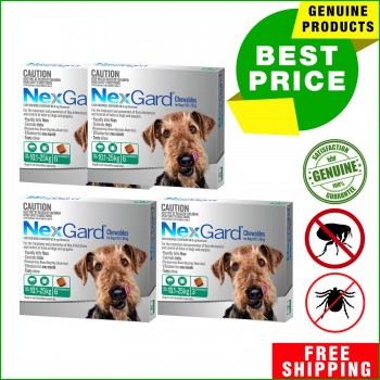 NexGard For Dog 10 to 25 Kg 3 6 12 Pack 