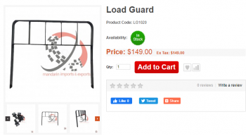 Mandarin Imports Exports Offers Safety Device Named Load Guard Forklift Sydney 