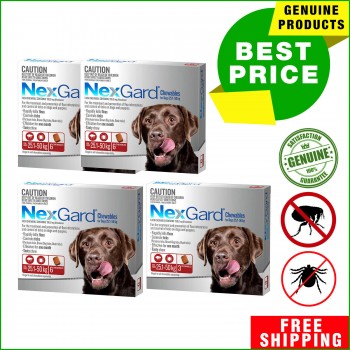 NexGard For Dog 3 6 12 Chews Red Pack
