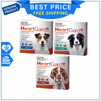 HEARTGARD PLUS for Dogs Worm control