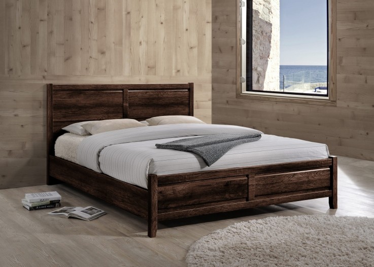 Alice Bed Queen Wenge Colour