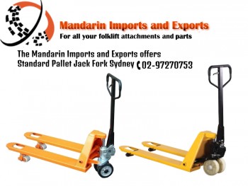 The Mandarin Imports and Exports offers Standard Pallet Jack Fork Sydney 