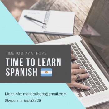 Spanish Lessons via Skype from Argentina 