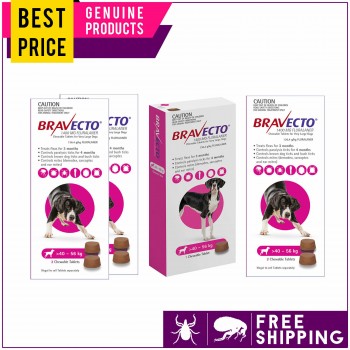Bravecto Flea Tick Control For Dogs 40 t