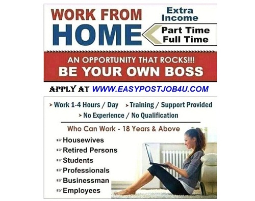 Work from home online jobs vacancy, 1500