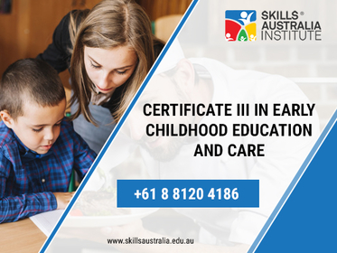Best Child Care Certification Course in Adelaide - Certificate 3 in Childcare