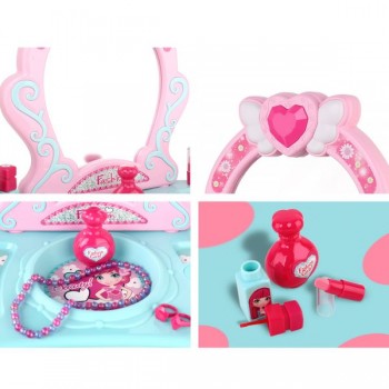 Keezi Kids Makeup Desk Play Set – Pink