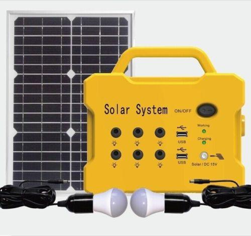 Solar Light Kit System - AGM Battery - 1