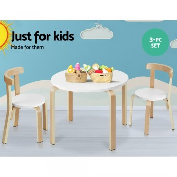 Keezi Nordic Kids Table Chair Set