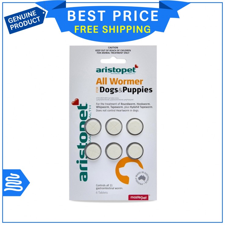 Aristopet Worm Treatment for Dogs 10 Kg