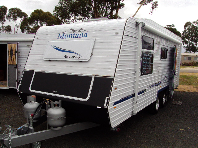 Montana Caravan Alexandria 21ft rear Ens
