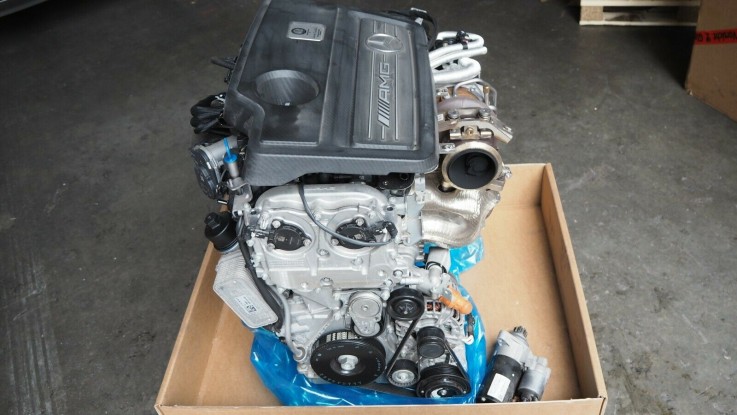 Mercedes Benz W176 A45AMG Petrol Engine