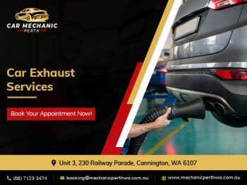 Get car exhaust services from the best car mechanic in perth