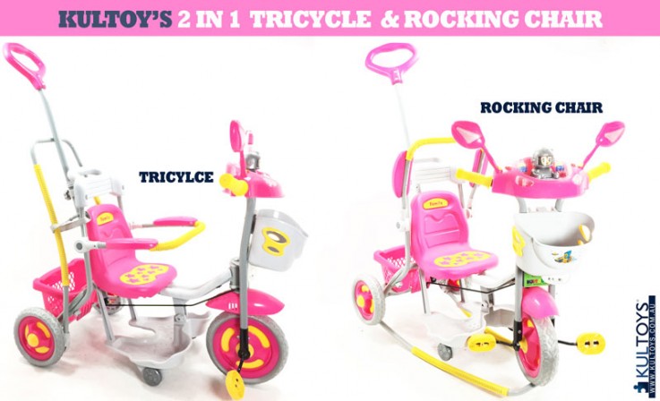 2 In 1 Tricycle And Rocking Chair