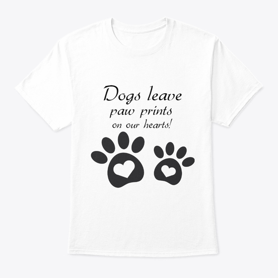 Dogs Paws T-shirt