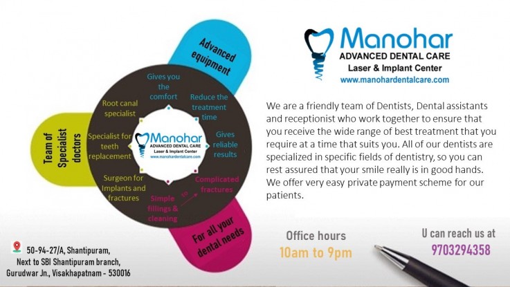 best root canal doctor in vizag |Manohar dental care 