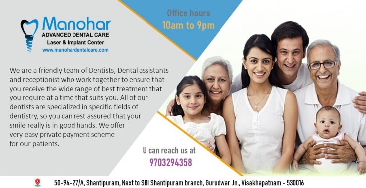 gum disease clinic in vizag |Manohar dental care 
