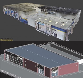 outsourcing Point Cloud to BIM- offshore outsourcing India