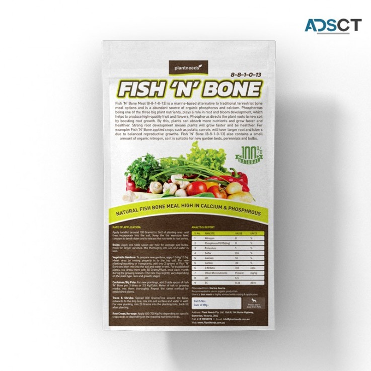 Natural Fish Bone Meal Fertiliser Suppli