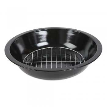 Grillz 3-in-1 Charcoal BBQ Smoker – Blac