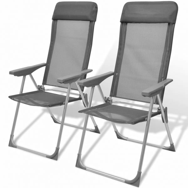 Foldable Adjustable Camping Chairs Alumi