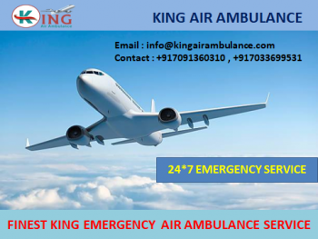 Air Ambulance Service in Ranchi with Medical Team by King Ambulance