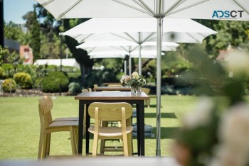 Elegant and Classic Wedding Umbrella Hire Service 