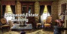 Deceased estate cleaning