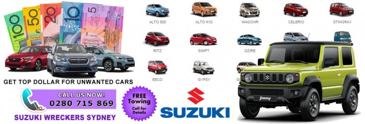 Get Instant Cash For Used Suzuki Cars Sy