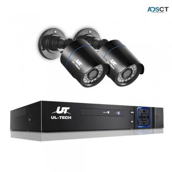 UL Tech 1080P 4 Channel CCTV Security Ca