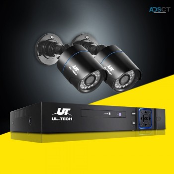UL Tech 1080P 4 Channel CCTV Security Ca