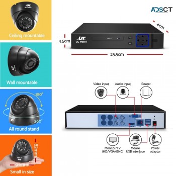 UL-Tech 1080P CCTV Security System