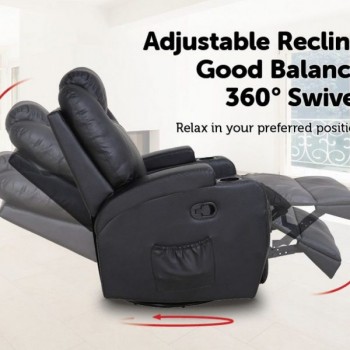 Massage Sofa Chair Recliner 360 Degree S