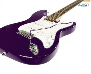 Karrera 39in Electric Guitar – Purple