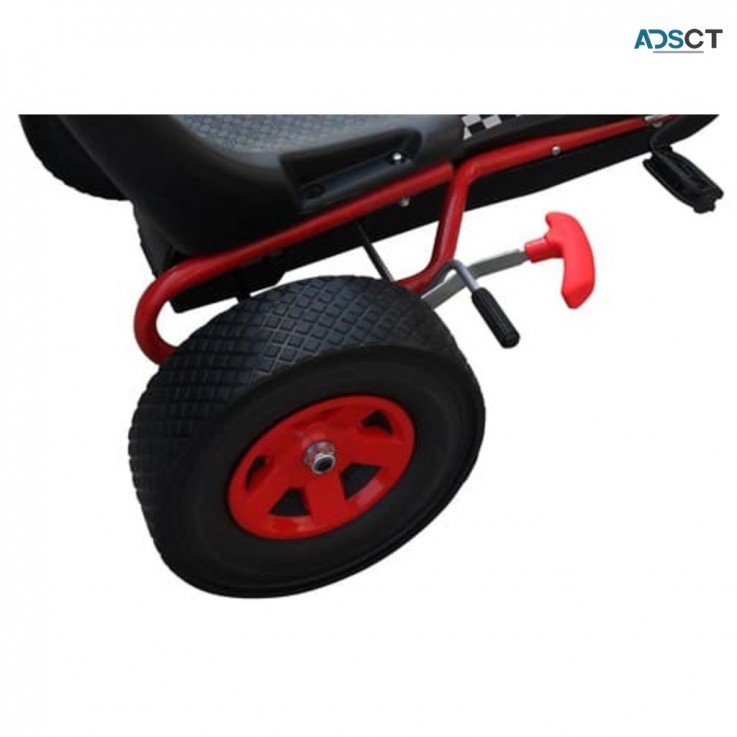 Red Pedal Go Kart With Adjustable Seat