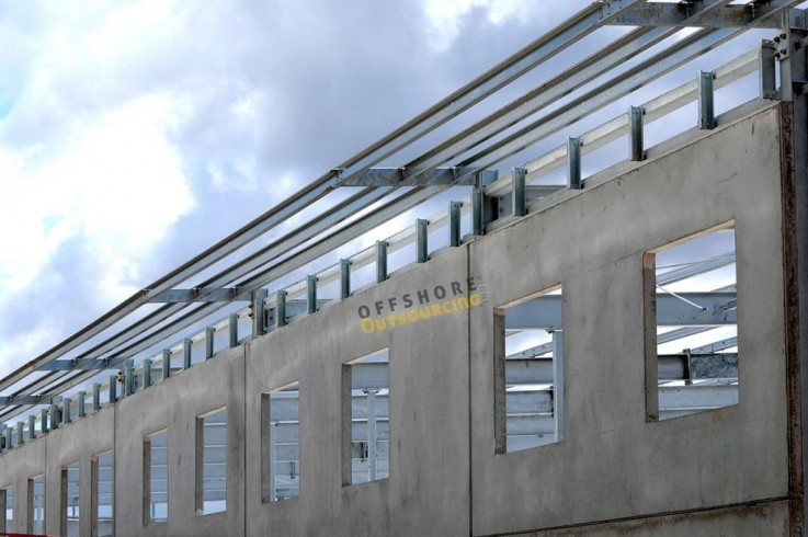 Precast panel detailing outsourcing services Melbourne – offshore outsourcing India