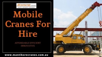 Mobile Cranes for Hire