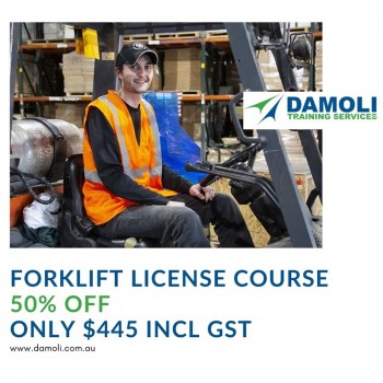 How to get Forklift license in Melbourne?
