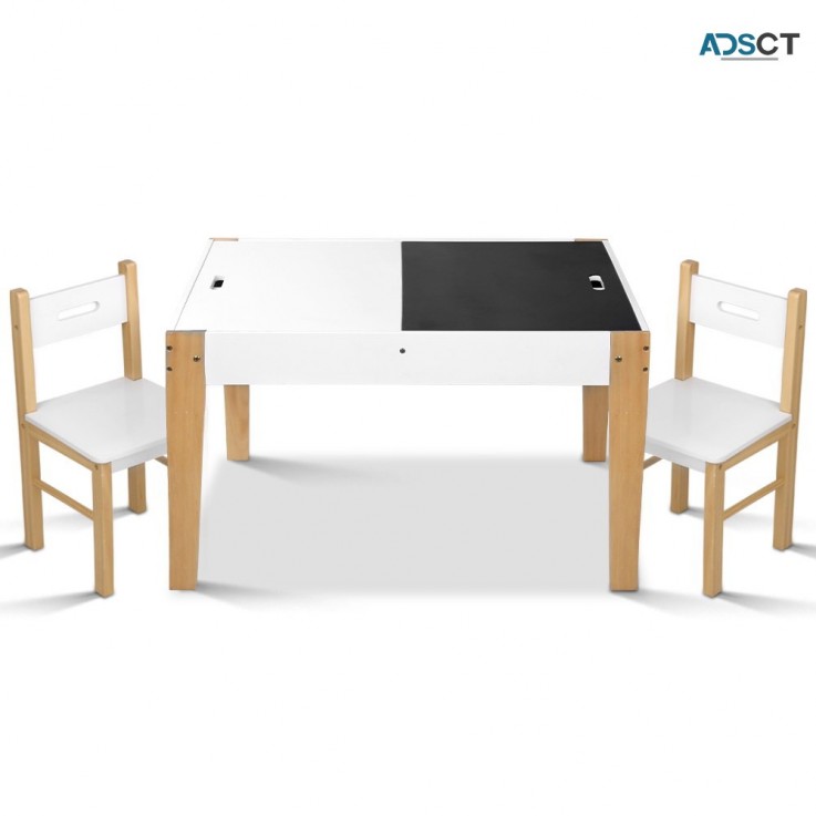 Keezi Kids Table And Chair Set 