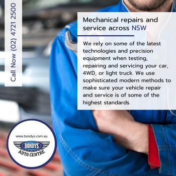 Mechanical Repairs in Penrith - Bondy's Auto Centre