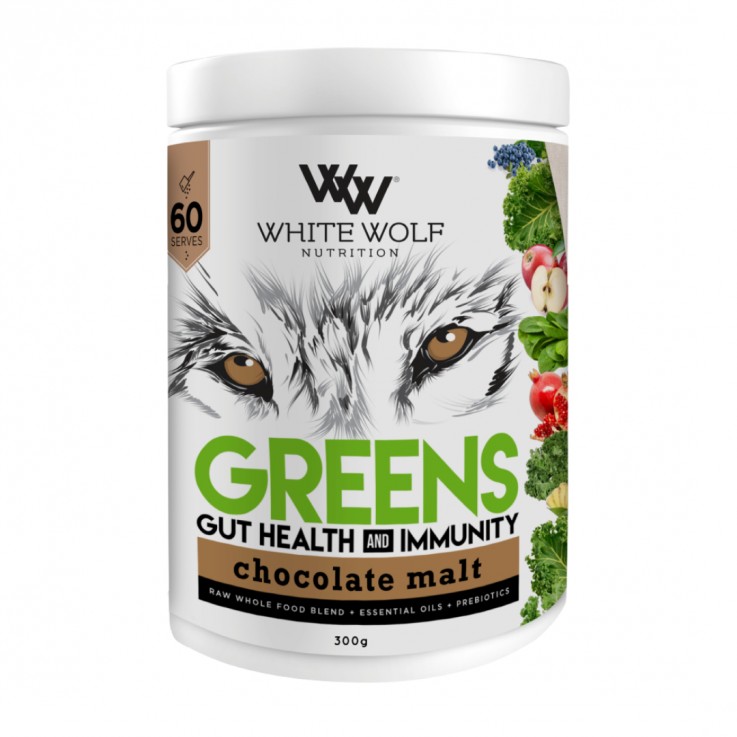 WHITE WOLF NUTRITION — GREENS 60 SERVING