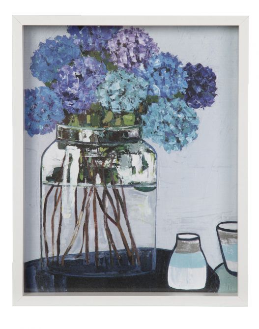 Anna Blatman Dale's Hydrangeas Framed Pr