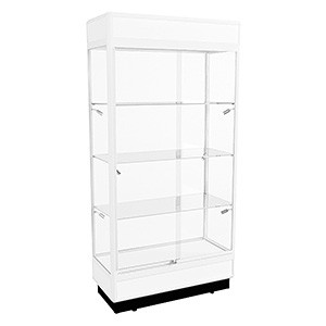 TPFL 1000 Upright Glass Display Cabinet 