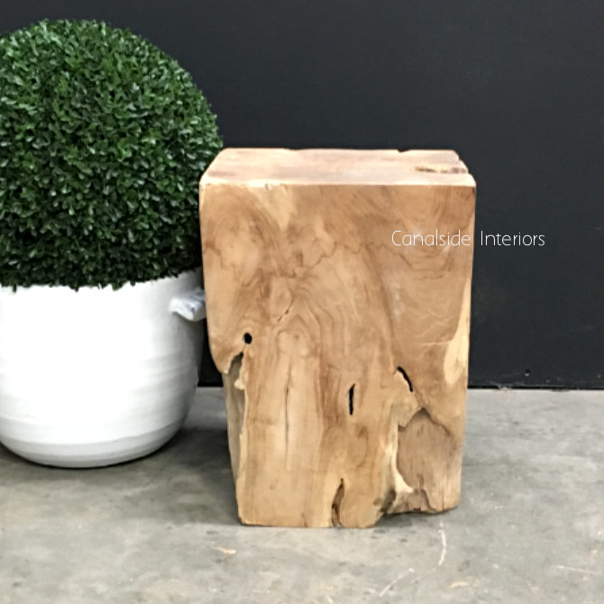 Organic Log Trunk Stools / Side Tables -