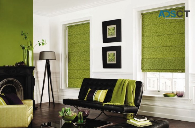 End of winter sale roman blinds