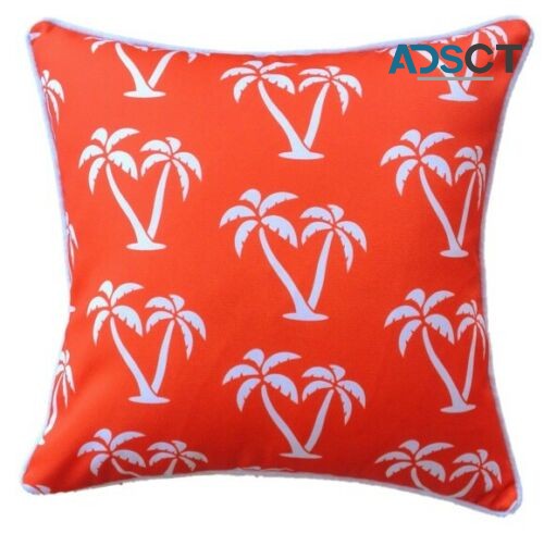Orange Palmapple Outdoor Cushion Cover 