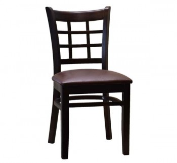 BROCK SIDE CHAIR WITH VINYL SEAT