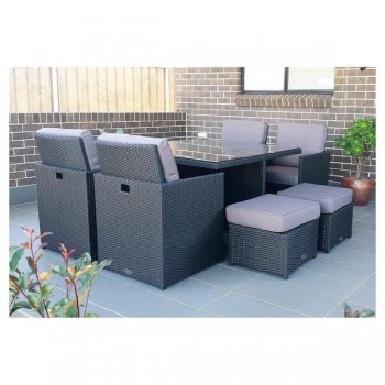 CUBE 4 - 9 PIECE OUTDOOR DINING SETTING