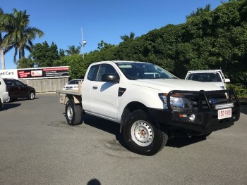 2015 Ford Ranger Xl Cab Chassis (White)